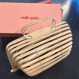 Cult Gaia Collapsable Bamboo Bag